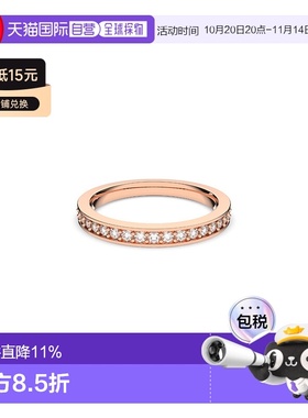 SWAROVSKI戒指5032900施华洛世奇水晶玫瑰锆石镶嵌时尚七夕礼物