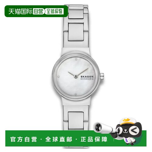 自营Skagen Women's Freja Lille White Dial Watch - white 美国
