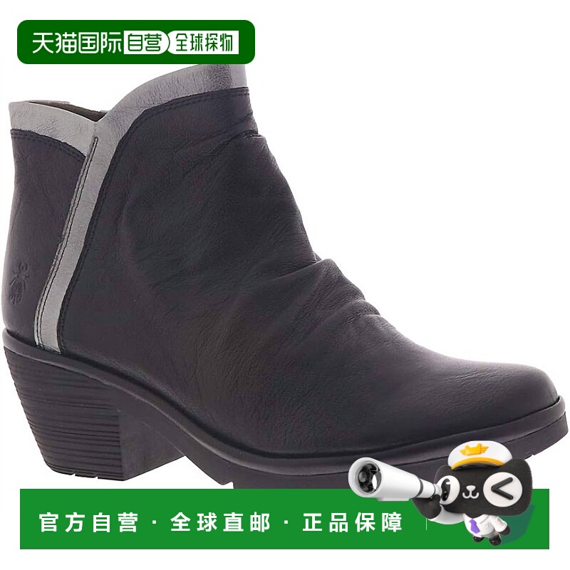 自营fly londonWomen's Wynn268Fly Ankle Boot In Black/graphit