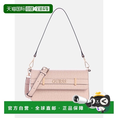 自营guessEldoria Logo Crossbody Shoulder Bag - soft pink 美