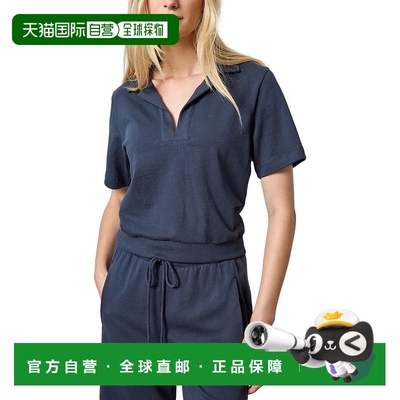 自营 lilla p紫色 P Polo Popover 上衣 - 蓝色 美国奥莱直发