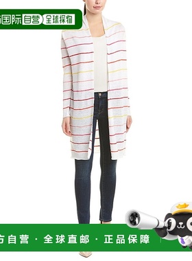 自营 InCashmere亚麻除尘器-红色组合 美国奥莱直发开衫