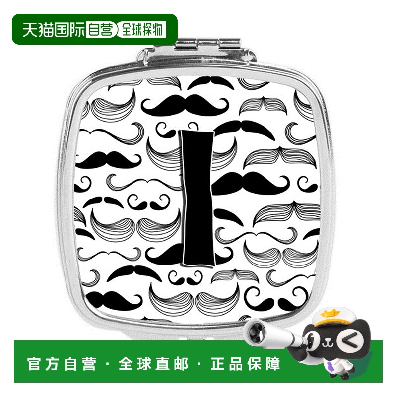 自营 Carolines Treasures CJ2009-ISCM 字母 I 小胡子初始正品