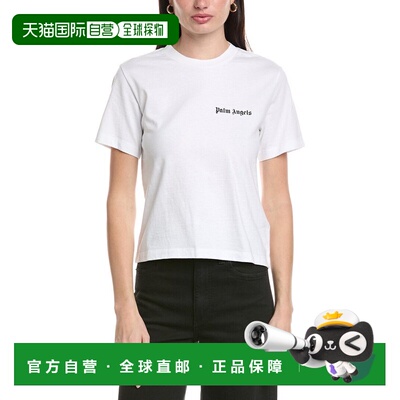 自营Palm Angels T-Shirt - white 美国奥莱直发