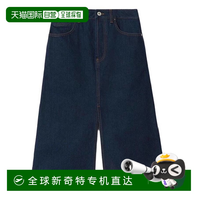 自营 Burberry日本牛仔迷笛裙-靛蓝色 【美国奥莱】直发