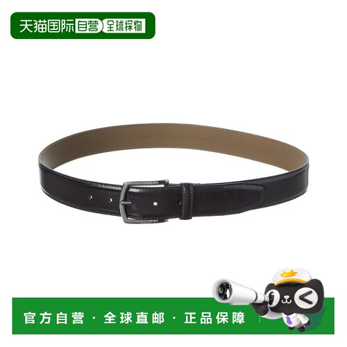自营Hugo Boss Claus Leather Belt - brown 美国奥莱直发