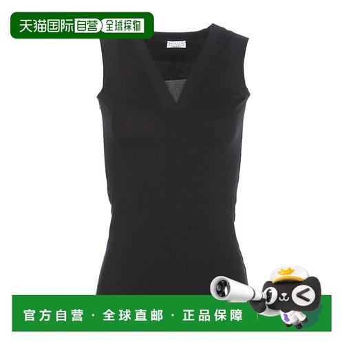 1h可退 香港直邮Brunello Cucinelli 链条缀饰背心 M0TC8EL672C10