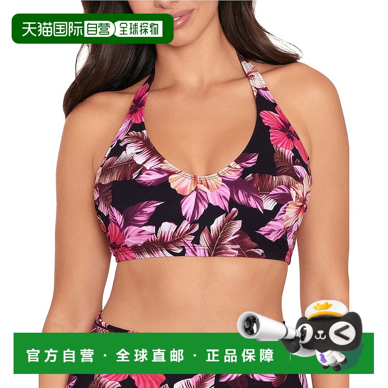 自营 Skinny Dippers Mowie Peppermint 三角形上衣 - 黑色 美国