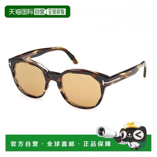 自营Tom Ford Sunglasses Round Full Rim, Dark Havana Frame An
