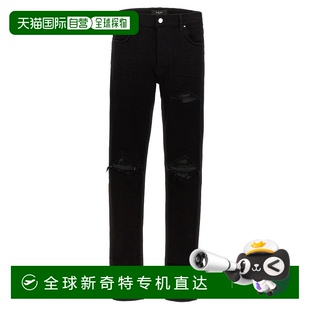 自营 美国奥莱直发 amiriMx1牛仔裤 黑色