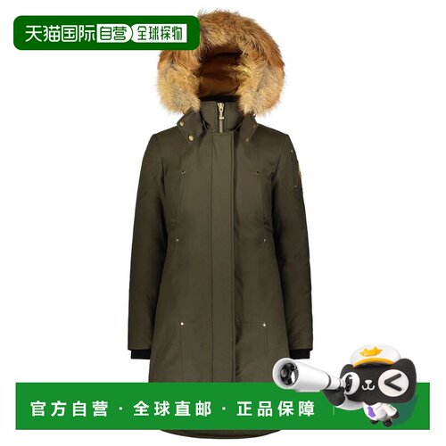 自营Moose Knuckles Cotton Jacket Women's Coat - army 美国奥