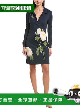 自营Oscar de la Renta Polo Dress - blue 美国奥莱直发