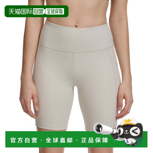 自营Women's Calvin Klein Performance Bike Shorts Porcini Mid