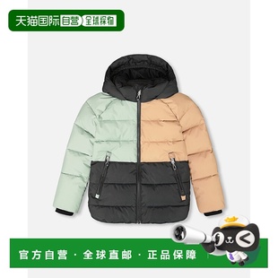 自营deux par deuxColorblocked Puffy Winter Coat Black - blac