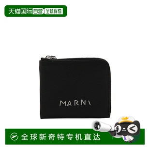 香港直邮潮奢 玛尼 1小时内可退 Marni PFMI0095Q0 男士 徽标钱包