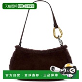 Ollie Suede Trim 自营Staud Fur Bag Shoulder Women Black