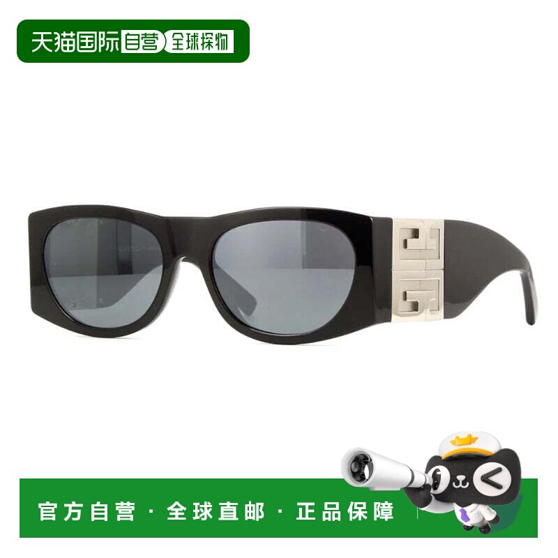 自营givenchyGV40028I 01C闪亮黑色与银色/灰色带灯镜面-闪亮黑色