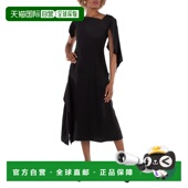 yamamoto山本耀司黑色不对称连衣裙 品牌尺码 自营yohji Sma