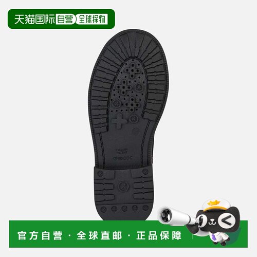 自营geox黑色 Eclair 蝴蝶宝石靴子 - 黑色 美国奥莱直发