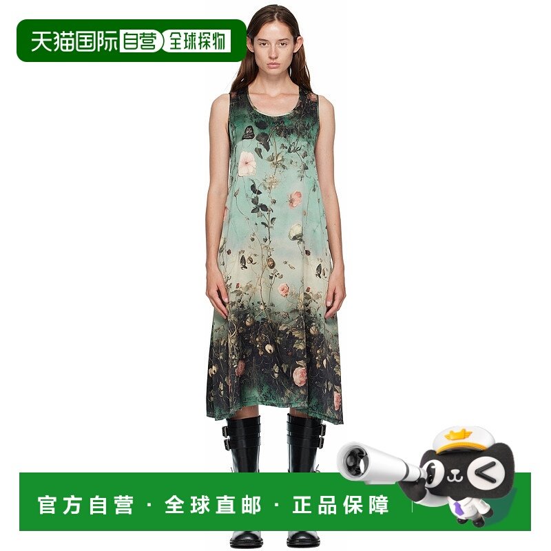 1h可退 香港直邮潮奢 R13 女士 蓝色连衣裙 R13WR304R584A