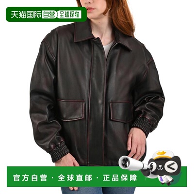 1h可退 【美国直邮】frye 女士 皮质外套夹克