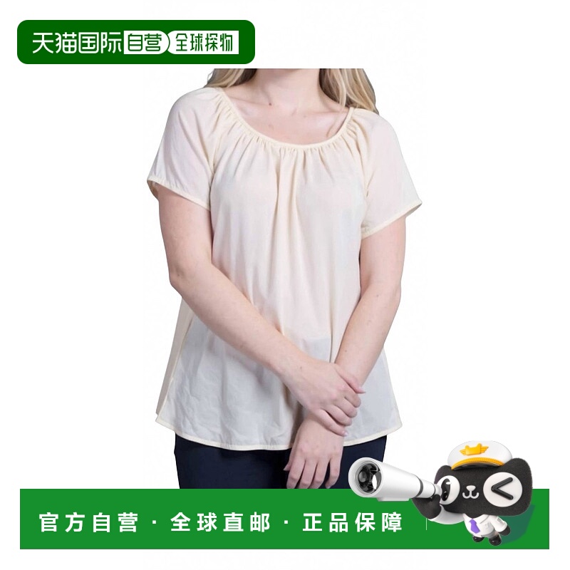 自营gigi modaContadina Off-Shoulder Blouse In Cream - cream