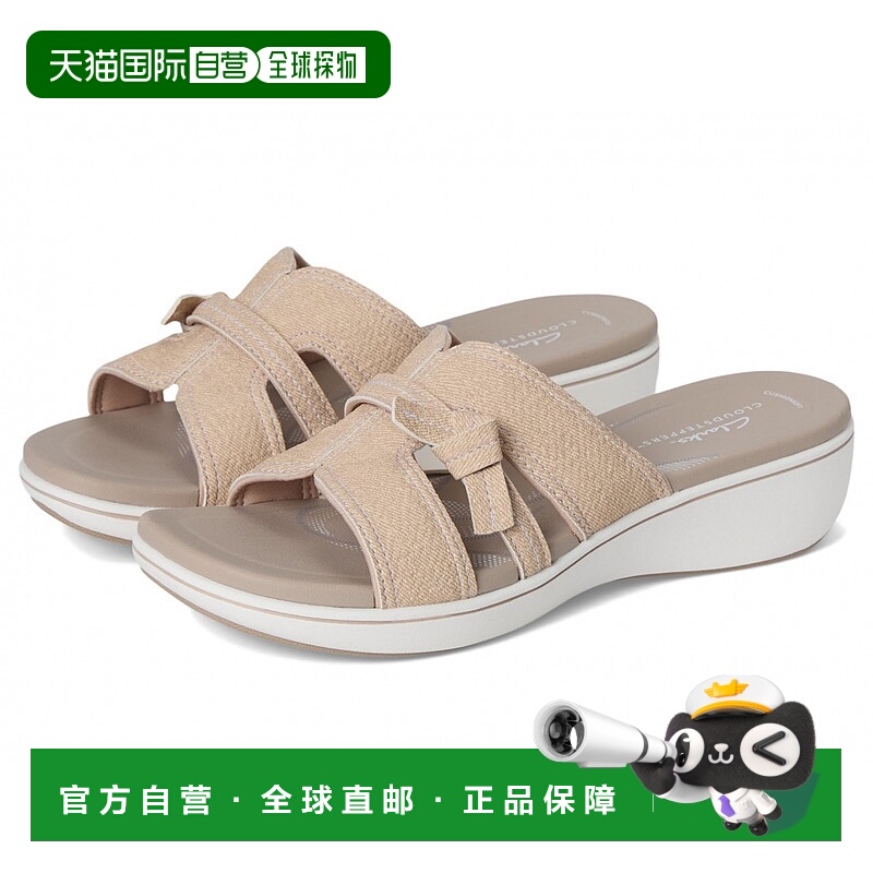 1小时内可退 美国直邮Clarks Breeze Rae Mia Sand Interest Synt
