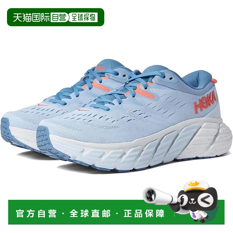 自营hokaWomen's Gaviota 4 Running Shoes In Blue Fog Plein Ai