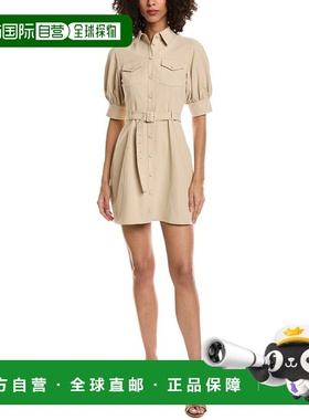 自营cinq a septCinq à Sept Zillah Shirtdress - brown 美国奥