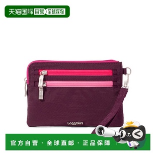 自营baggallini Women's RFID Currency Organizer Wristlet - mu