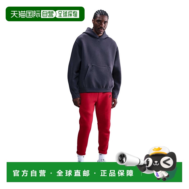 自营Nike Tech Men's Fleece Joggers - red 美国奥莱直发