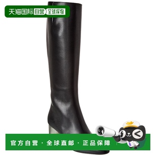 Collection Kors Ali Runway皮革长靴 美国奥 自营 黑色 Michael