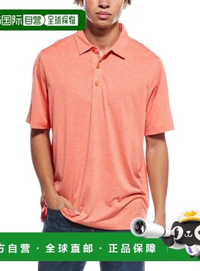 自营Cutter & Buck Forge Heathered Stretch Polo Shirt - orang