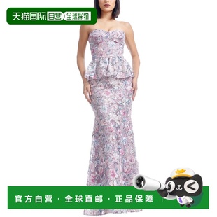 自营Dress The Population Scarlett Mermaid Dress - purple 美