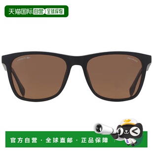 自营Lacoste Brown Square Men's Sunglasses L860SP 002 56 - mu