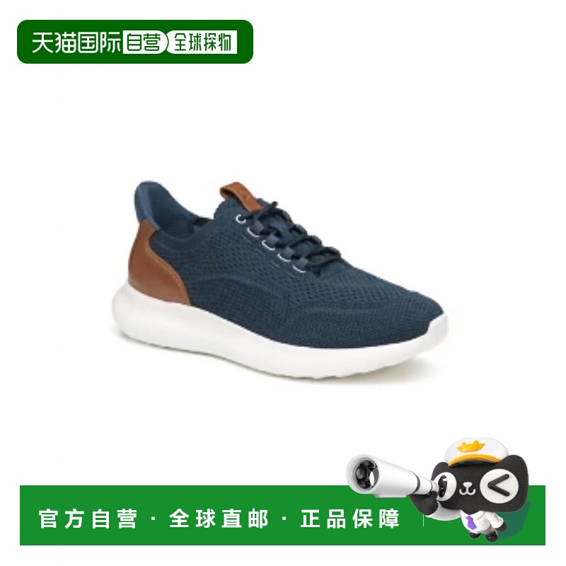 自营johnston & murphy男式阿默斯特2.0针织平角海军蓝-海军蓝 美