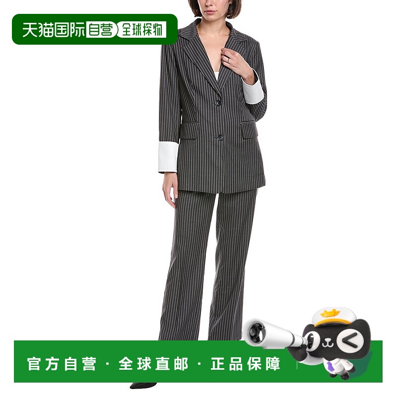 自营Pascale La Mode 2pc Suit - gray 美国奥莱直发