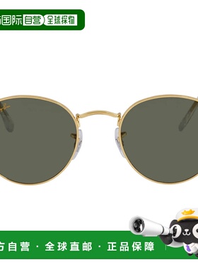 自营ray-banRay Ban Round Metal Legend Gold Green Classic G-1