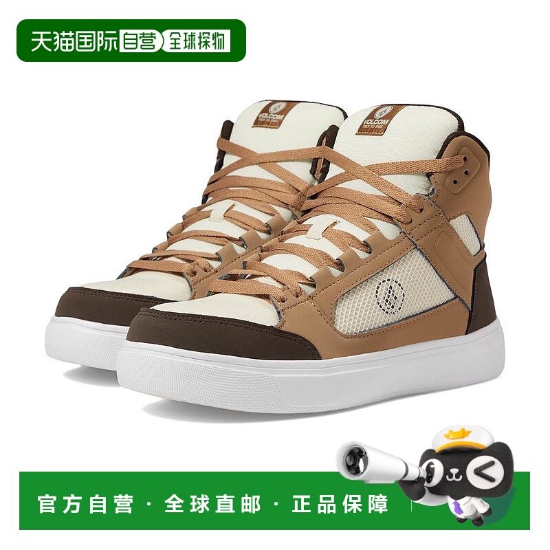 美国直邮VOLCOM 男士高帮时尚休闲鞋运动鞋防水男士鞋进口皮鞋