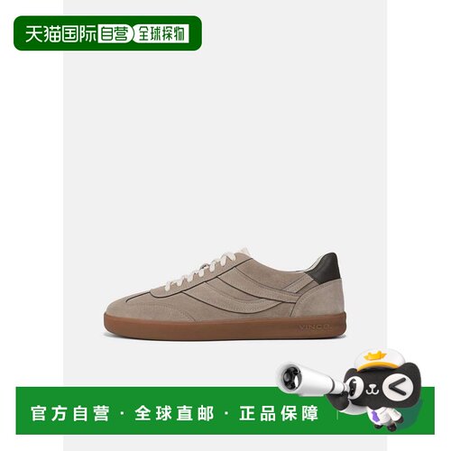 自营vinceOasis对比边缘绒面革 & 皮革运动鞋-sandstorm/可可棕色