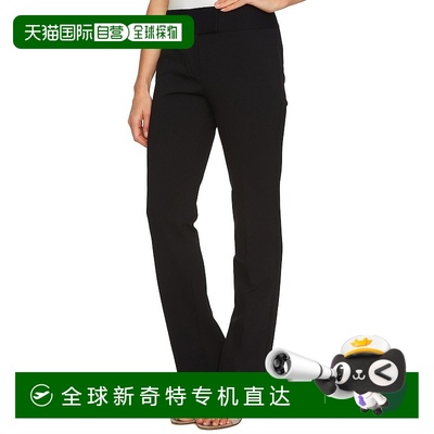 自营CeCe Straight Leg Trouser - black 【美国奥莱】直发