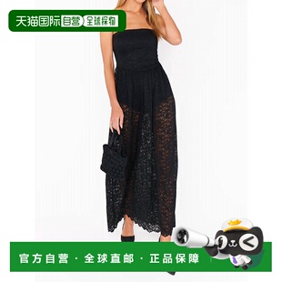 mumu戴安娜垂腰长裙黑色可爱蕾丝 your 黑色可爱蕾丝 自营show