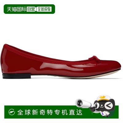 香港直邮潮奢 Repetto 丽派朵 女士 红色 Cendrillon 芭蕾鞋 V086