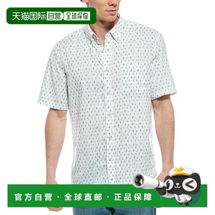 Linen Breeze Blend Shirt 美国奥莱直发 自营 blue Faherty