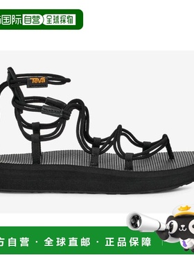 自营Women's Teva Midform Infinity Sandals Black Ankle Strap