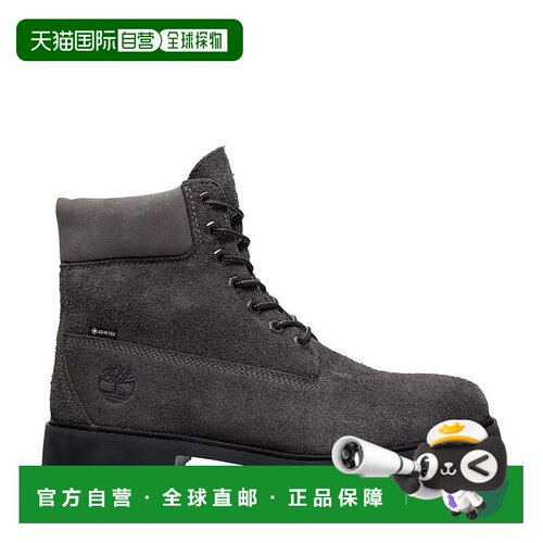 自营Timberland 6英寸Premium Vibram GTX蕾丝靴子深灰色麂皮TB0A