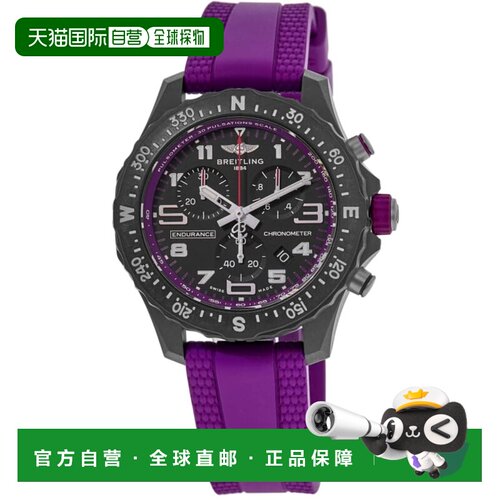 自营breitling百年灵 Endurance Pro 38 石英计时码表黑色表盘 Br