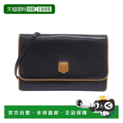 自营Celine Leather Shoulder Bag (Pre-Owned) - black 美国奥莱