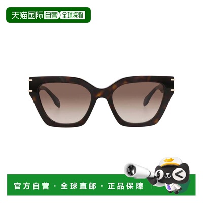 自营alexander mcqueenCat Eye-Frame Recycled Acetate Sunglass