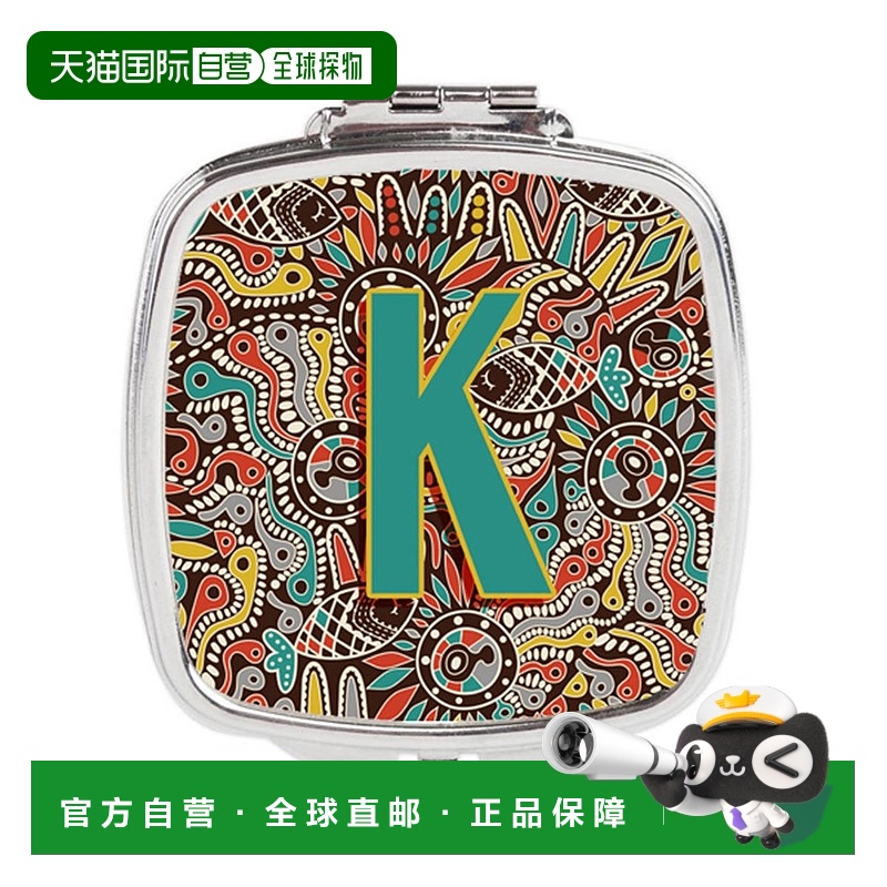 自营 Carolines Treasures CJ2013-KSCM 字母 K 复古部落字正品
